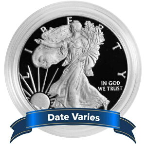 �v���[�t $1 �A�����J�� �V���o�[ �C�[�O�� 1 �I���X �����_�����t �J�v�Z���t�� OGP �܂��� COA �Ȃ�