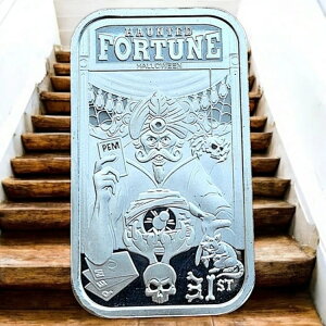 Postal Express Mint Haunted Fortune 1 IX .999 Vo[ v[t o[ PEM #55/125 󏭕i!