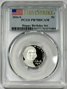 2016-S �v���[�t �W�F�t�@�[�\���j�b�P�� �n�b�s�[�o�[�X�f�[�Z�b�g PCGS PR70DCAM �t�@�[�X�g�X�g���C�N