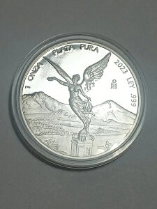 2023 1オンス .999 純銀 プルーフ メキシコ リベルタッド 1 オンザ プラタ プラ **プルーフ**