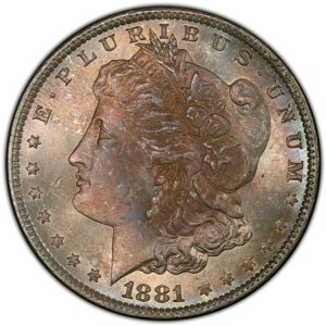 1881-O K PCGS MS65 - A}[^AIW̐F
