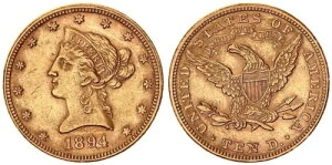 AJ 10h 1894N  oeBwbh VF-XF 125065-