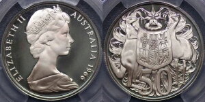 I[XgA 1966N 50Zg - PCGS PR69DCAM