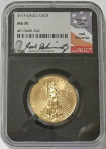 2014N 25h AJC[O 1/2IX ISKOWITZ TC NGC MS 70 ubNRA