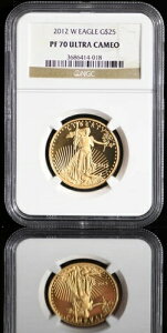 2012-W 25h݃AJC[O v[t 1/2IX AJS[hC[O NGC PF 70 UCAM