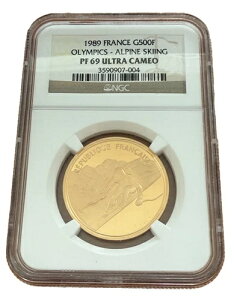 tX 1989N  1/2IX 500t NGC PF69UC IsbN AyXL[