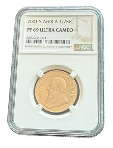 AtJ 2001N  1/2IX 1/2N[K[h NGC PF69UC