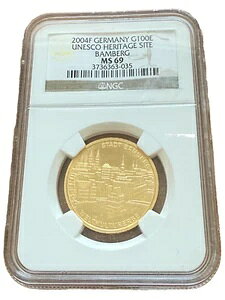hCc 2004 F  1/2IX 100[ NGC MS69 lXREY oxN