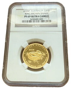 I[XgA 2008P 1/2IX  50h NGC PF69UC LOuEXl[N