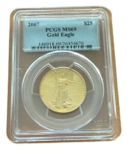 č 2007N  1/2IX 25h PCGS MS69 S[hC[O