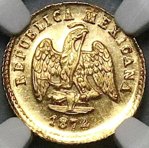 1874/3-Mo NGC MS 64 LVR  1y\ ~gXe[gRC POP 1/0 (23043001C)