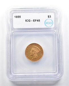 1855�N 3�h�� �C���f�B�A�� �v�����Z�X �w�b�h �S�[���h 3�h�� EF45 ICG *4332