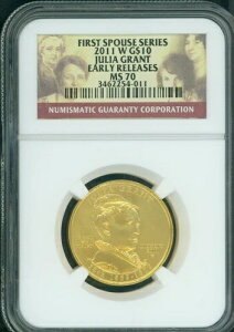 2011-W 10h 1/2IX WAEOgv NGC MS70 MS-70 A[[[X ER