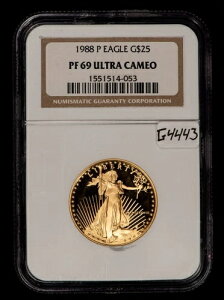 1988N-P G$25 1/2IX S[h AJC[O v[t - NGC PF 69 EgJI - SKU-G4443