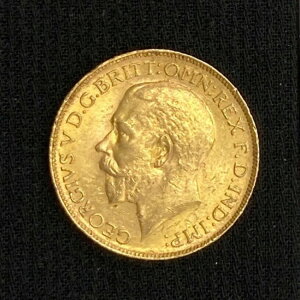 1925年南アフリカ ? 英国金貨ソブリン金貨 ? 美しい英国王室御用達コイン!BrG405