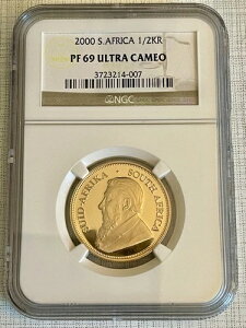 AtJ 2000N 1/2 N[K[h 1/2 IX S[h NGC PF69 EgJI SKU# 2256