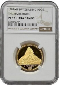 1987N XCX 1/2IX  }b^[z v[tRC NGC PF 67 UC