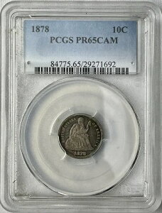 1878N AJ Ȑ_ 10Zg ᒒ PCGS PR65 JI