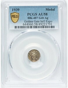 PCGS gbv|bvI1939N Vum[ 1hAS[fQ[gEGLX|AHK-487c R.7 / AU58 JtHjAS[h