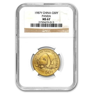 1987-Y  1/2IX  p_ MS-67 NGC