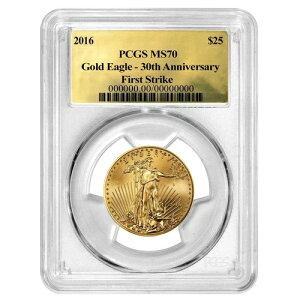 2016N 25h 1/2IX AJS[hC[O PCGS MS70 30NLO FSS[hx