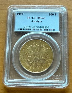 I[XgA 1927N  100VO PCGS MS61