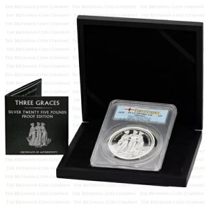 2020�N �A���_�j�[ THE THREE GRACES �V���o�[ �v���[�t 5�I���X 5oz ?25 - PCGS PR70 DCAM