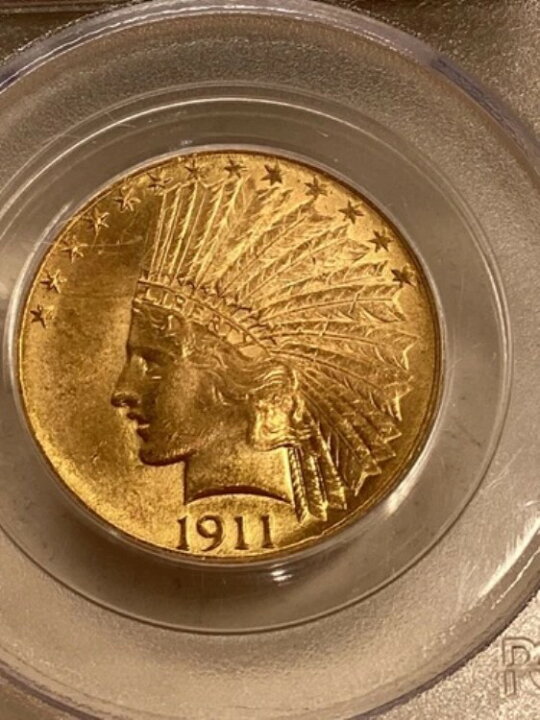 楽天市場】1911年 10ドル金貨 インディアンヘッドイーグル PCGS MS62 