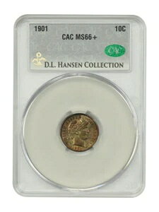 1901 10C CACG MS66+ ex: D.L. nZ - o[o[_C