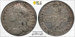 1686�N �C�M���X �V�����O S-3410 G/A MAG JAMES II PCGS XF45 KM# 451.1