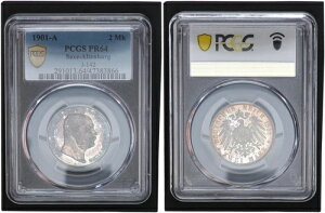 UNZAeuN 2 }[NEGXg 1901 A - Pf - F PCGS PR64 104677