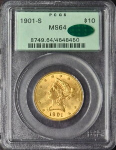 1901-S 10h oeBwbhC[O - PCGS & CAC MS64 OGH Gen 3.1 - ?COINGIANTS?
