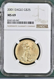 2001N n 25h C[O 1/2IX NGC MS-69