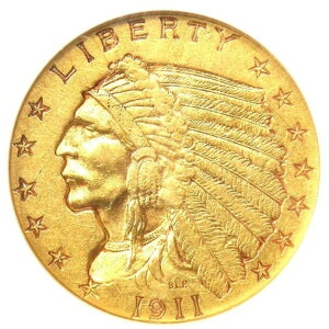 1911-D CfBA S[h NH[^[ C[O $2.50 RC  D - NGC AU55 F - !