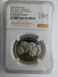 2021�N 1�I���X �v���`�i ANA ���� �p���_ NGC PF70 �E���g���J���I �V�J�S 88 �~���g�R�C��