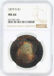 1879-S �����K���E�_���[ NGC MS66 S$1 �T���t�����V�X�R�����ǔ��s ��� - �u�����X�^�[�E�g�i�[�v