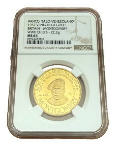 xlYG 1957N  60{o NGC MS65 񎟐Ẽ`[tX - S[ CMX