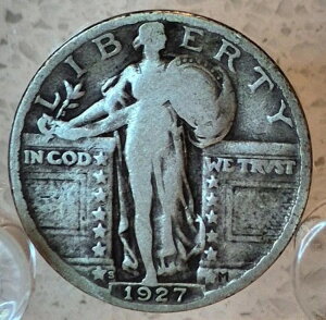 ??�� 1927-S �X�^���f�B���O ���o�e�B �N�H�[�^�[ �Œᑢ���ǔ��s �킸�� 396K ��� 90%