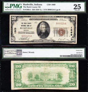 �f���炵��*��* ��_�őN����VF 1929 $20 ���b�V���r���A�C���f�B�A�i�B���I PMG 25�I 00124A