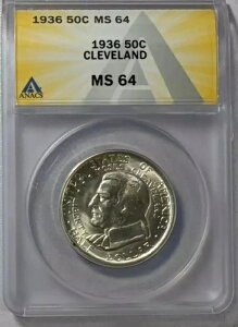 1936�N P �N���[�u�����h100���N�L�O / �ܑ�Δ����� ANACS MS-64