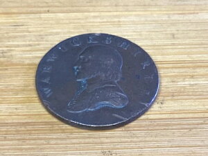 1791�N �C�M���X�i�E�H���b�N�V���[�j�n�[�t�y�j�[ - �󏭂ȍ��O���C���R�C�� - ���b�g1332E