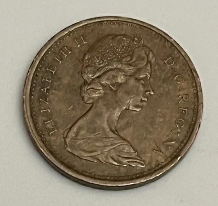 楽天市場】希少な1867-1967年カナダ記念1セント硬貨 エリザベス2世女王 