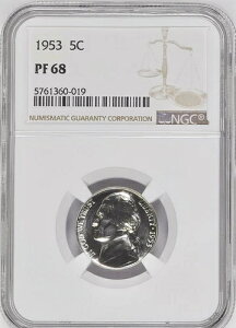 1953�N 5C �v���[�t �W�F�t�@�[�\���j�b�P�� NGC PF68 5761360-019