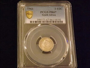 1961�N 2 1/2 C ��A�t���J PCGS PR 67
