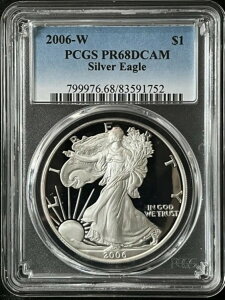 2006-W $1 fB[vJI Vo[C[Oh PCGS PR68DCAM 83591752