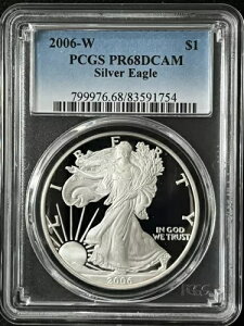 2006-W $1 fB[vJI Vo[C[Oh PCGS PR68DCAM 83591754