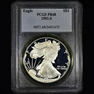 1992-S 1h v[t Vo[ C[O ? PCGS PR-68 ? v[ u[ z_[ RC 473 ?Mς?