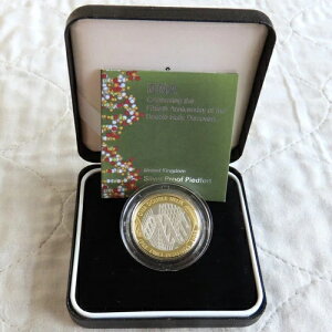 �p�� 2003 DNA DOUBLE HELIX 2�|���h PIEDFORT SILVER PROOF - ������/COA