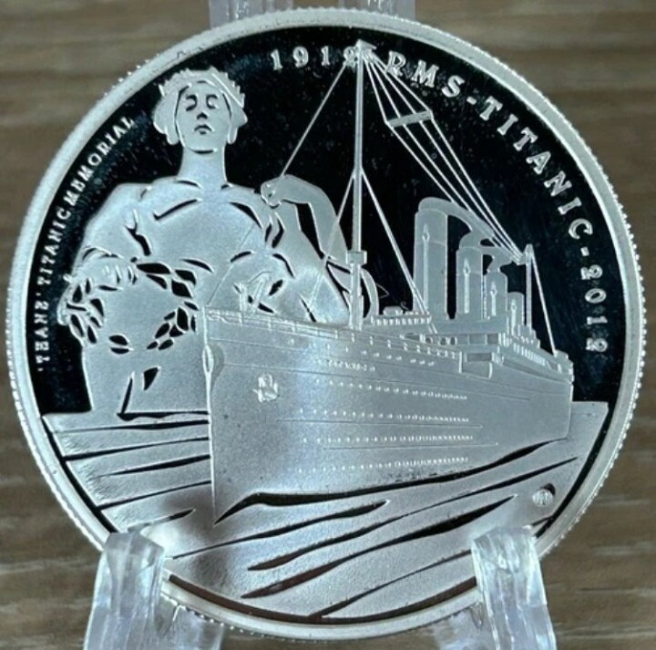 楽天市場】オルダニー 2012 タイタニック号100周年記念 5ポンド銀貨 