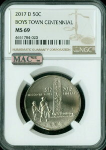 2017 D {[CY ^E n[t _[ NGC MS69 V[Yōł󏭂 MAC X|bgXB